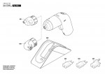 Bosch 3 603 JC7 107 Ixo Vi Cordless Screw Driver 3.6 V / Eu Spare Parts